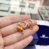 692fe62b99f2d84055c8c3bf Swarovski New Arrival Summer Yellow Banana Fruit Necklace