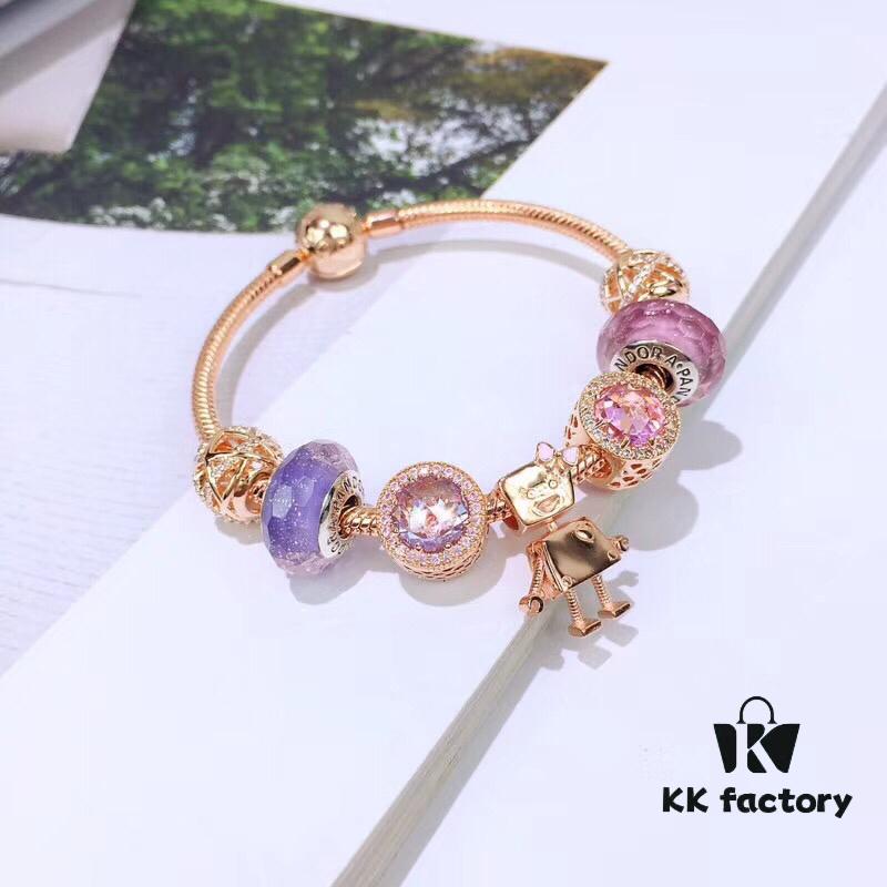 692fe62e99f2d84055c8c3c6 Pandora Rose Gold Series, Cute Bella New Arrival! ❌ Non-fading, Hypoallergenic, High-end Customized with Original Store Materials! Hollow-out Galaxy, Original Glass, Sparkling Cat's Eye, Little Bella Pendant