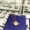 692fe62f99f2d84055c8c3c8 Swarovski 2019 Red Ladybug Hoop Necklace, Cute and Sweet Gift for Girlfriend, Flawless and Full of Vitality