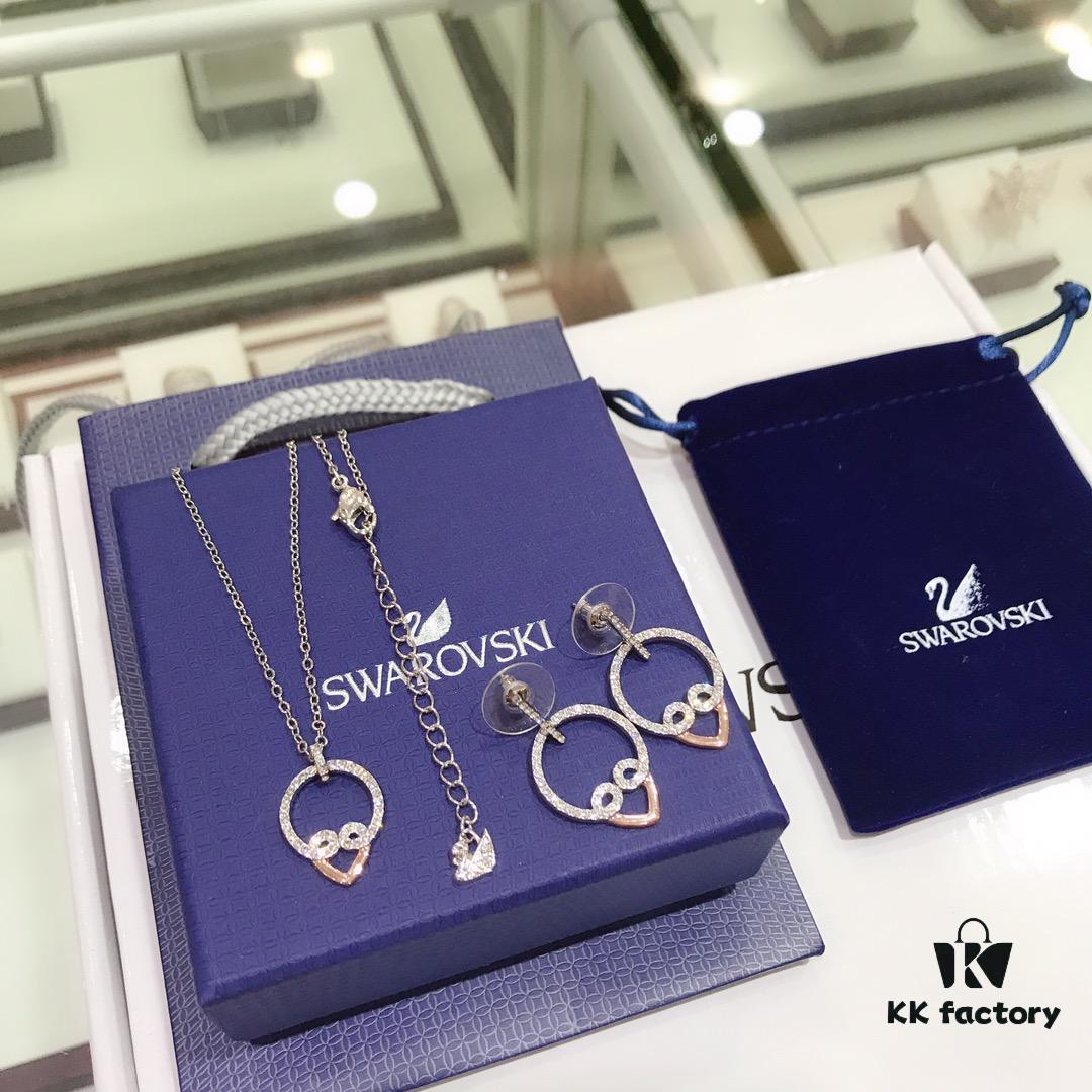 692fe63499f2d84055c8c3d3 Swarovski New Limited Edition 'A Chinese Odyssey: The Greatest Hero' Pierced Earrings for Women, Minimalist, Exquisite and Elegant, Extremely Flattering