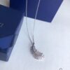 692fe64199f2d84055c8c3ef Swarovski 2019 New Feather Necklace with Rupert's Drop Crystal, Elegant and Versatile Pendant Jewelry for Women