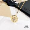 692fe64999f2d84055c8c3fa APM Monaco Gold-Tone Sterling Silver Crystal-Encrusted Dancing Robot Necklace