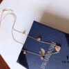 Qixi Gift 🎁 Cute Heart Choker Necklace with Swarovski Elements, Elegant and Playful Design, Adjustable for Versatile Wear