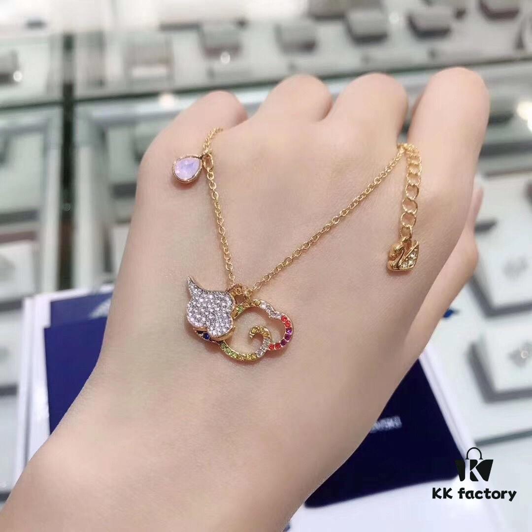 692fe66399f2d84055c8c42d Swarovski New Arrival, Very Ethereal Design, Alloy Material with Swarovski Crystals, Handle with Care for Maintenance