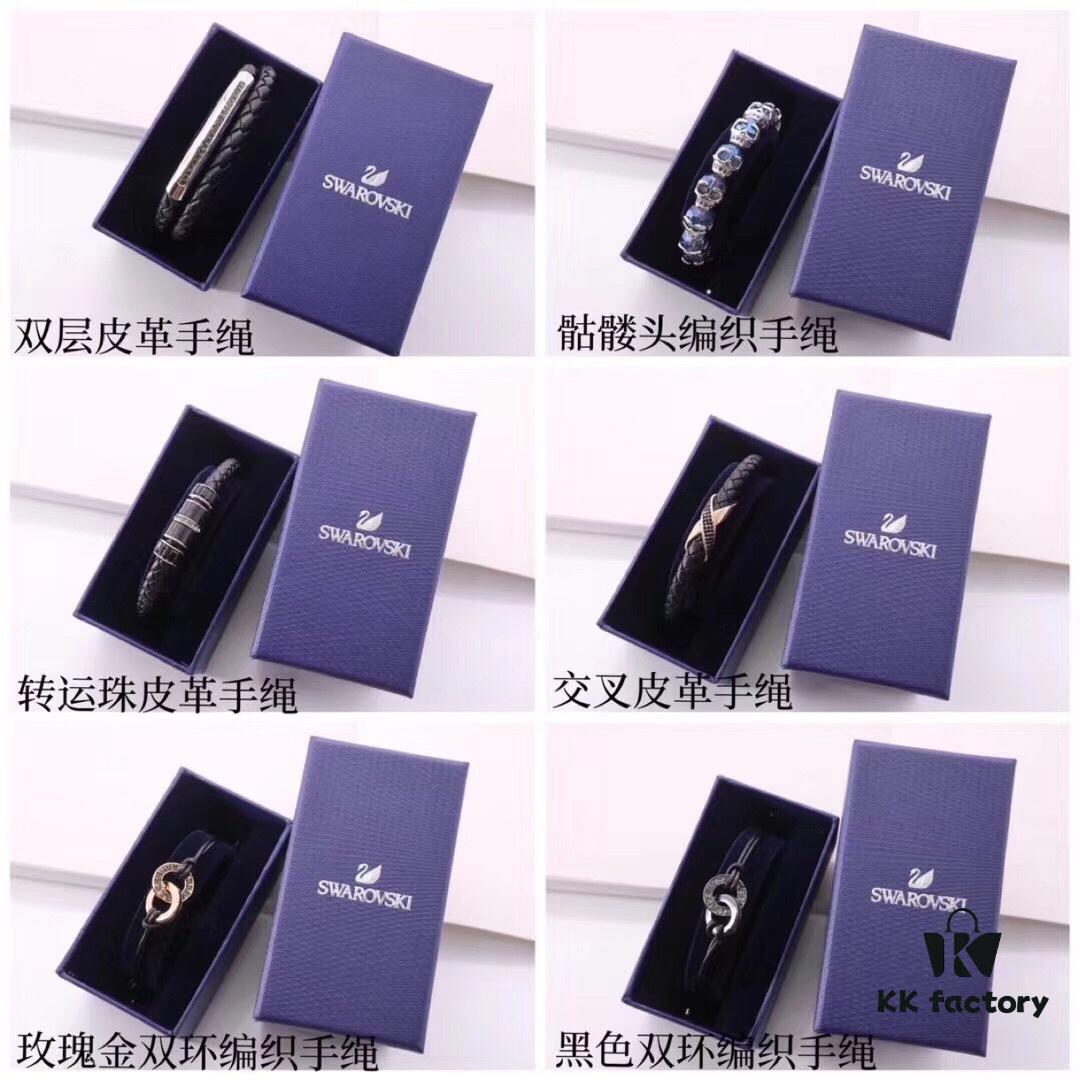 692fe66399f2d84055c8c42e Swarovski Men's Bracelet and Necklace Collection Real Shot