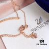 692fe66f99f2d84055c8c44b Swarovski 2019 New Smile Necklace! ONLY Series - Smile to Face Life, Smile as Silent Courtesy, Win the World with a Smile, Micro-Paved Alloy with Vacuum 18K Real Gold Plating and Swarovski Crystals, Chain Length 45cm