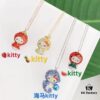 New Arrival, HELLO KITTY Seahorse Necklace