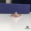 692fe67899f2d84055c8c45e 520 Gift ❤ Swarovski 2019 New Dual-Wear Heart Double Layer Ring, Two Styling Options for Stacking or Separate Wear
