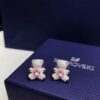 692fe67b99f2d84055c8c464 Swarovski TEDDY Bear Necklace – Playful and Charming, Cute Crystal Pendant for Girls, Milky White with Pink Heart-Shaped Swarovski Crystal, Adorable Gift