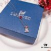 692fe69099f2d84055c8c489 Swarovski Frog Prince Sparkling Necklace, New Cute Frog Pendant Necklace, Playful and Charming, Original Gold-Plated Material with Authentic Logo Engraving