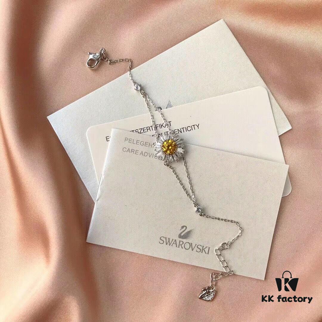 692fe69499f2d84055c8c492 Swarovski 2019 New Luckyly Collection Sunflower Goddess Bracelet