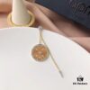 692fe69b99f2d84055c8c49e APM Monaco Gold-Tone Citrus Orange Fresh Style Earrings for Women, Elegant Long Tassel Drop Earrings in Sterling Silver