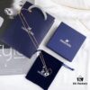 692fe6ac99f2d84055c8c4b5 Swarovski Demon Necklace, Classic Best-Selling Black, Blue, and White Crystals Layered Design, Lifelong Luck Guardian with Elegant 18K Rose Gold Plated Alloy Chain