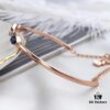 692fe6b499f2d84055c8c4be Swarovski Demon Bracelet, Classic Best-Selling Design with Black, Blue, and White Crystals Encircling Gracefully, Evoking the Mystical Potion of the Demon's Eye That Opens the Door to Luck and Lifelong Blessings! Elegant 18K Rose Gold-Plated Alloy with Vacuum Plating Paired with Black, Blue, and White Swarovski Crystals. One Size Fits All with Full Original Retail Packaging!
