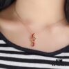 692fe6d599f2d84055c8c4f3 New Arrival Swarovski Crab Necklace 🦀️ with Movable Small Claws - Symbolizing Prosperity and Good Fortune
