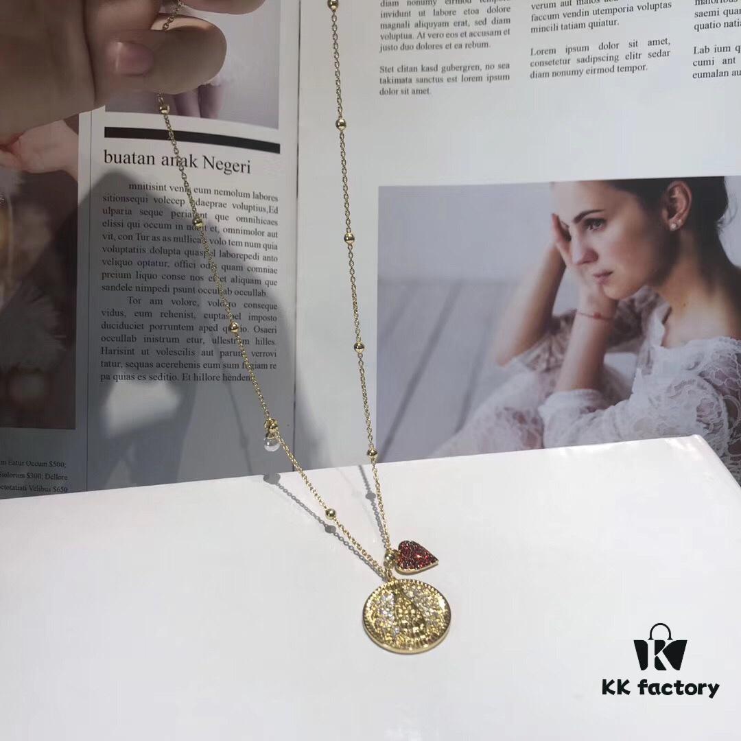 692fe6d699f2d84055c8c4f4 New Arrival Swarovski LUCKY GODDESS Romantic and Elegant Angel Wings Women's Necklace Jewelry