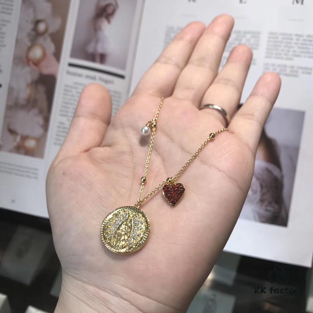 692fe6d799f2d84055c8c4f5 New Arrival Swarovski LUCKY GODDESS Romantic and Elegant Angel Wings Women's Necklace Jewelry