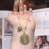 692fe6d799f2d84055c8c4f7 New Arrival Swarovski LUCKY GODDESS Romantic and Elegant Angel Wings Women's Necklace Jewelry
