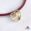 692fe6db99f2d84055c8c4fb In Stock! SWAROVSKI Valentine's Day Heart Leather Rope Necklace! Newest Hot-Selling Design!