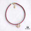 692fe6dd99f2d84055c8c500 In Stock! SWAROVSKI Valentine's Day Heart Leather Rope Necklace! Newest Hot-Selling Design!