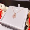 692fe6e599f2d84055c8c50f Valentine's Day 🎁 New Arrival Swarovski ONE Playful Heart 'Romantic Love' Elegant Necklace, Imported Sparkling Rhinestones Surrounding Pink Heart 💖, Original Gold-Tone Plated Material, Authentic Logo, Genuine Clasp – A Romantic Pink Heart 💖 Expresses Your Love..0855080