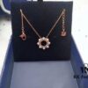 692fe6e899f2d84055c8c517 Swarovski MAJOR Elegant Lustrous Pearl Necklace with Shiny Round Crystal Design, Delicate Mother-of-Pearl Accents, Imported Gold-Plated Material, Authentic Logo Engraving