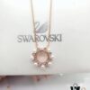 692fe6e999f2d84055c8c519 Swarovski MAJOR Elegant Lustrous Pearl Necklace with Shiny Round Crystal Design, Delicate Mother-of-Pearl Accents, Imported Gold-Plated Material, Authentic Logo Engraving