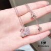 692fe6f399f2d84055c8c531 Swarovski New Marquise Cut Crystal Necklace, High-End Micro-Pave Craftsmanship, Original Design, Swan Feather Shape