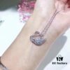692fe6f399f2d84055c8c532 Swarovski New Marquise Cut Crystal Necklace, High-End Micro-Pave Craftsmanship, Original Design, Swan Feather Shape