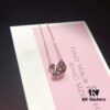 692fe6f699f2d84055c8c53b Swarovski Double-Sided Hollow Swan Necklace, Austrian Crystal Inlaid, One-to-One Crafted with Original ZP Material, Dual-Tone Design, Wearable on Both Sides