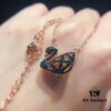 692fe6f799f2d84055c8c53c Swarovski Double-Sided Hollow Swan Necklace, Austrian Crystal Inlaid, One-to-One Crafted with Original ZP Material, Dual-Tone Design, Wearable on Both Sides