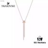 692fe6ff99f2d84055c8c54f Swarovski 2018 Y-Shaped Necklace, Twisted Knot Design Choker, Short Collar Chain – Same Style Worn by Jiang Shuying