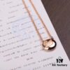 692fe70699f2d84055c8c562 Swarovski Rose Gold-Tone Plated Swan Pendant with Black Crystal Pavé