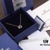 692fe70899f2d84055c8c565 Swarovski Rose Gold-Tone Plated Swan Pendant with Black Crystal Pavé