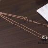 692fe70899f2d84055c8c566 Swarovski Rose Gold-Tone Plated Swan Pendant with Black Crystal Pavé