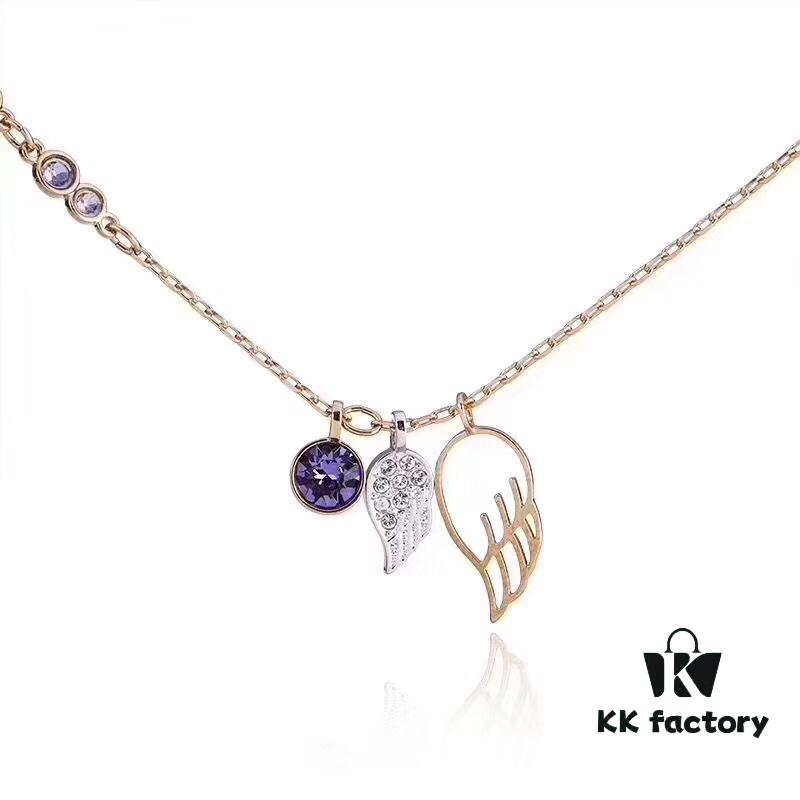 692fe71399f2d84055c8c57a Swarovski Angel's Wings Classic Best-Selling Necklace