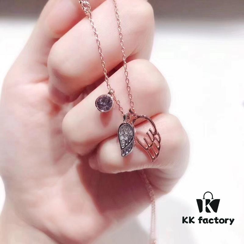 692fe71399f2d84055c8c57b Swarovski Angel's Wings Classic Best-Selling Necklace