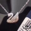 692fe72099f2d84055c8c597 Iconic Swan Swarovski Gradient Tone Necklace New Arrival! Exquisite Pendant with Elegant White Gold-Plated Chain, Symbolizing the Graceful Charm of the Iconic Swan