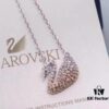 692fe72199f2d84055c8c599 Iconic Swan Swarovski Gradient Tone Necklace New Arrival! Exquisite Pendant with Elegant White Gold-Plated Chain, Symbolizing the Graceful Charm of the Iconic Swan