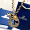 692fe72899f2d84055c8c5a4 Swarovski LISABEL Necklace – Bee Motif, Electroplated Gold Finish, 38 cm