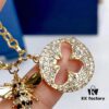692fe72899f2d84055c8c5a8 Swarovski LISABEL Necklace – Bee Motif, Electroplated Gold Finish, 38 cm