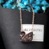 692fe72f99f2d84055c8c5b7 Counter Quality! New Swarovski Fashion Hollow Black Swan Necklace for Women