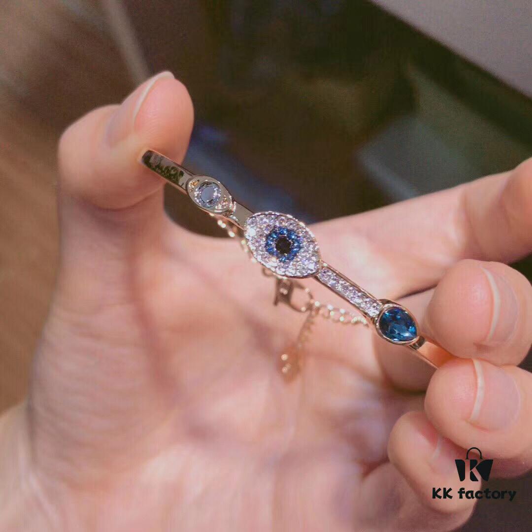 692fe73899f2d84055c8c5c9 Swarovski Evil Eye Bracelet 'Demon's Eye'