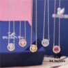 692fe74399f2d84055c8c5d9 SWAROVSKI Swarovski Dancing Heart Necklace, Athenian Charm, Crystal-Paved Three-Dimensional Frame with Movable Central Stone