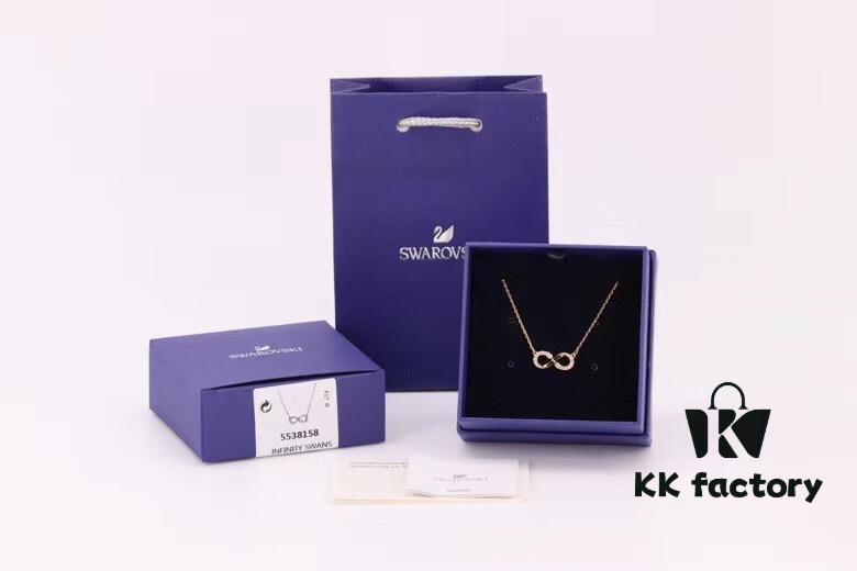 Wang Yibo Swarovski High Jewelry Collection Lucky Infinity Necklace