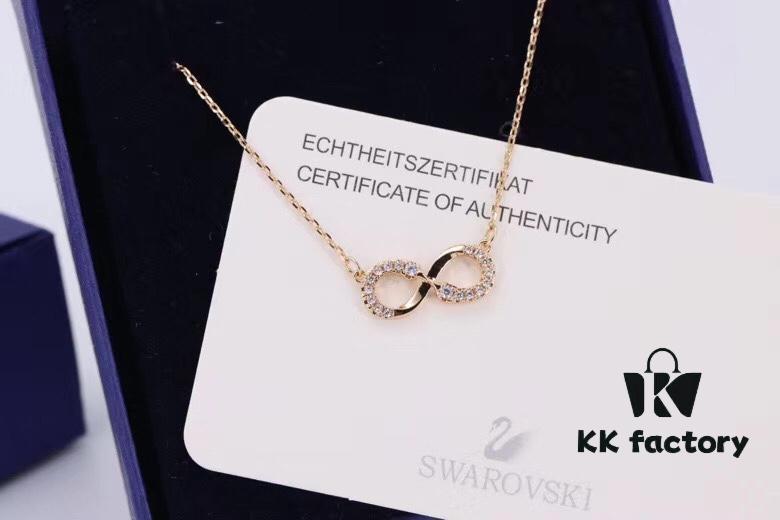 692fe74899f2d84055c8c5e9 Wang Yibo Swarovski High Jewelry Collection Lucky Infinity Necklace