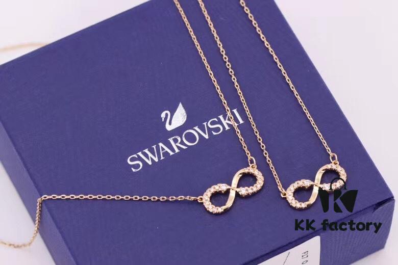 692fe74999f2d84055c8c5ea Wang Yibo Swarovski High Jewelry Collection Lucky Infinity Necklace