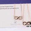 692fe74999f2d84055c8c5eb Wang Yibo Swarovski High Jewelry Collection Lucky Infinity Necklace