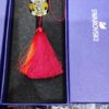 Adorable Swarovski-style Martial Lion Car Hanging Ornament