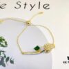692fe74f99f2d84055c8c5f6 Swarovski Summer Leaves Bracelet
